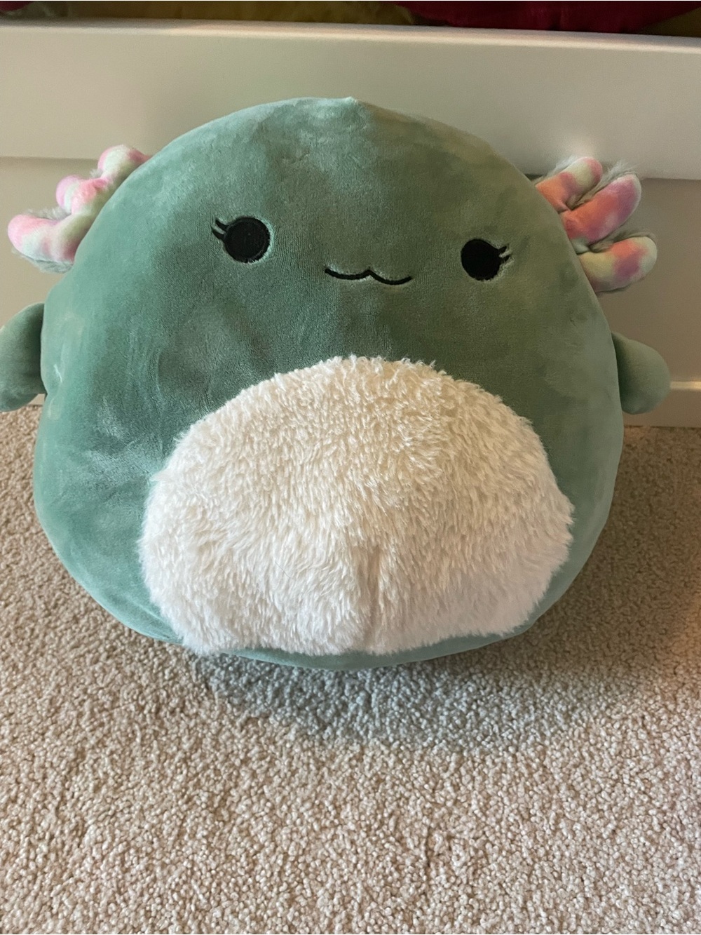 Kellytoy Squishmallows Chasmen The Green Axolotl Plush